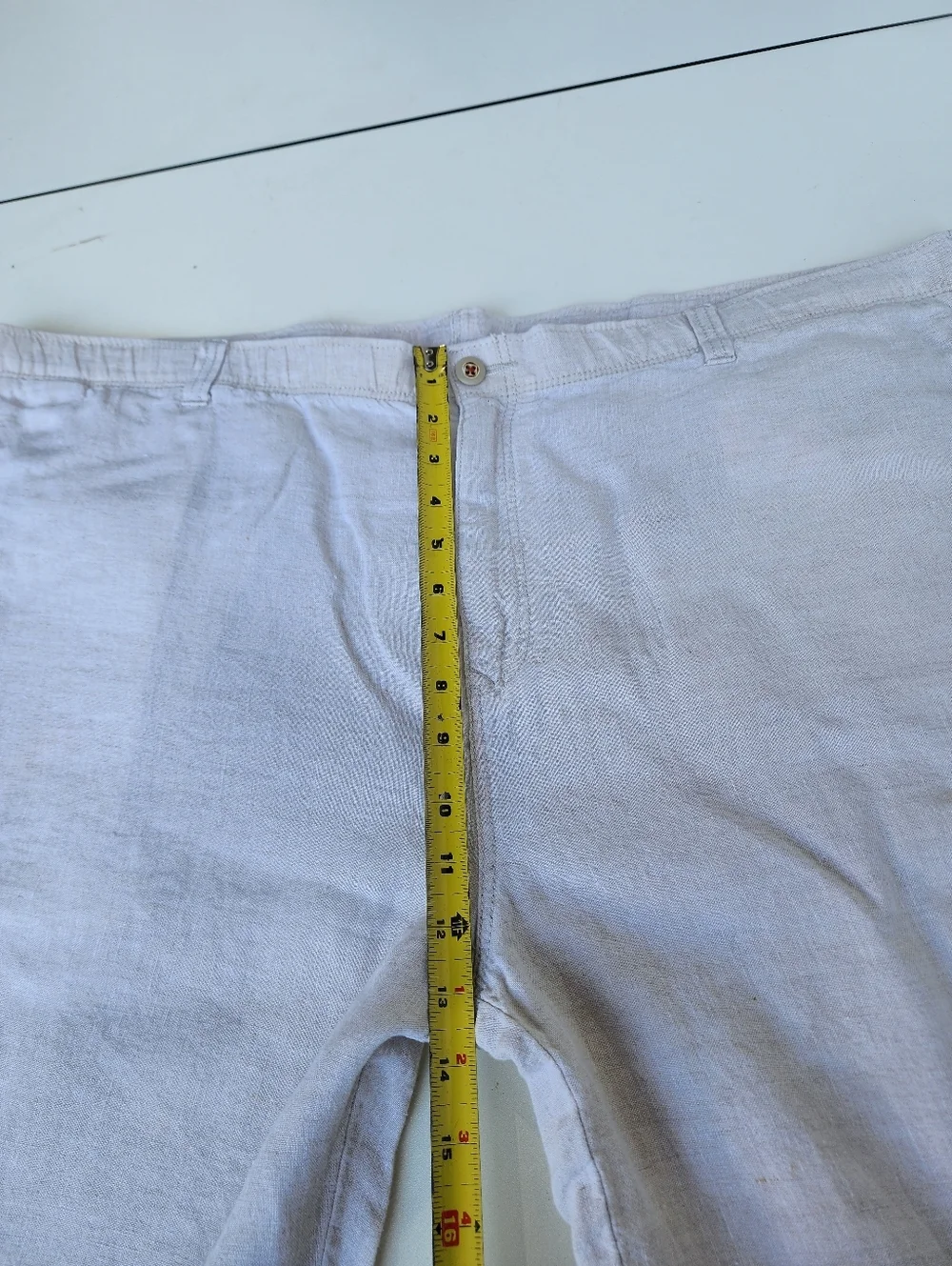 Tommy Bahama Relax Cargo Pants Mens Beige Cream Lightweight 100% Linen XL